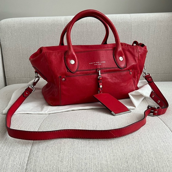 Marc by Marc Jacobs satchel tote with long strap - Picture 3 of 16